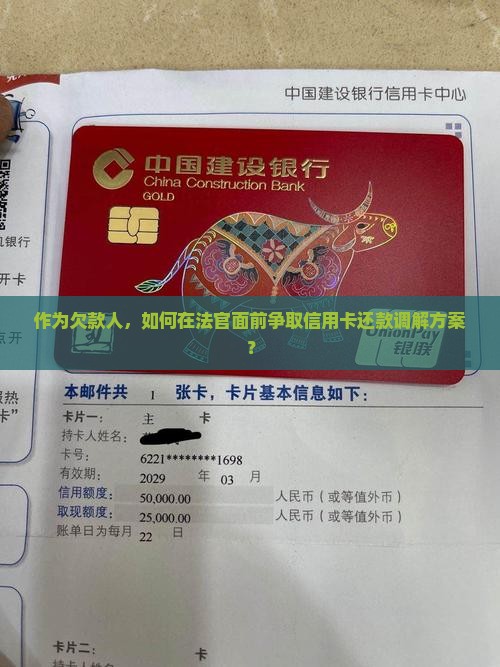 法院调解信用卡还款如何谈