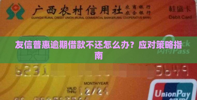 友信借款逾期不还怎么办