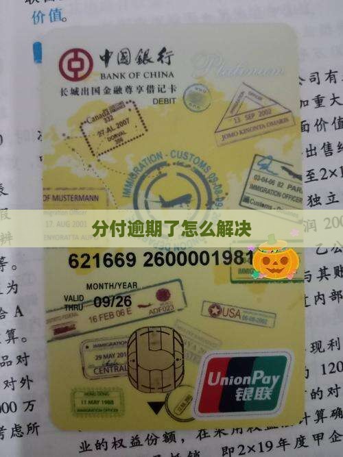 分付君逾期会怎么样怎么解决