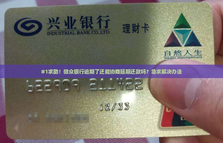 微众银行能协商延期还款吗如何操作