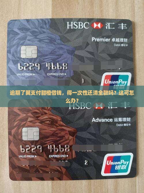 翼支付甜橙借钱逾期还款需全额还清吗