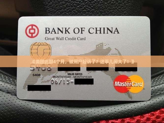 美团逾期4个月被起诉了
