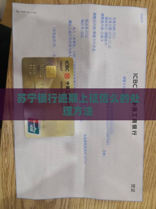 苏宁银行逾期上征信么的处理方法