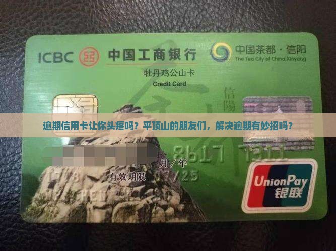 平顶山信用卡逾期怎么处理