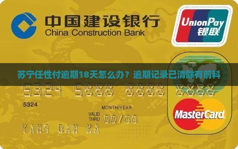 苏宁任性付逾期18天怎么办