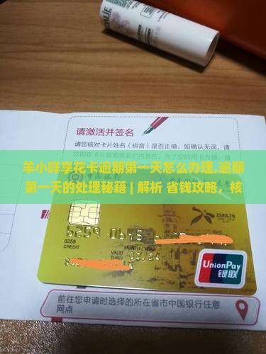 羊小咩享花卡逾期第一天怎么办理