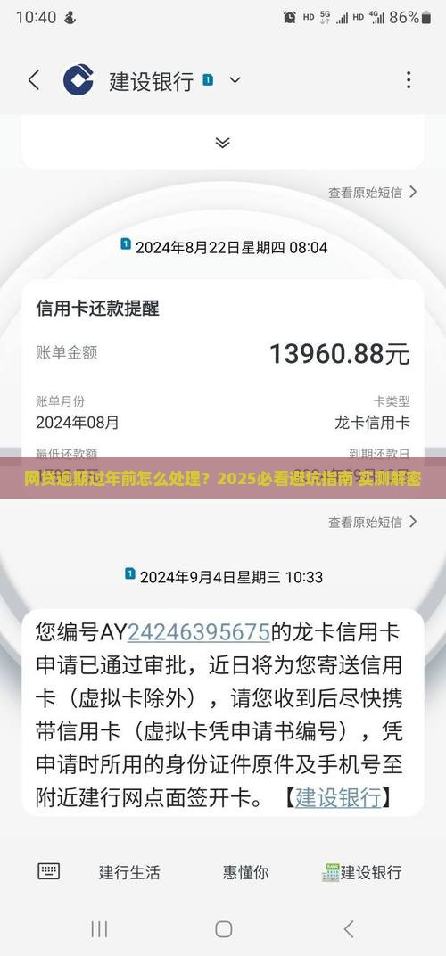 网贷逾期过年前怎么处理