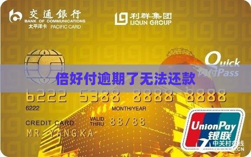 倍好付逾期了不能还款