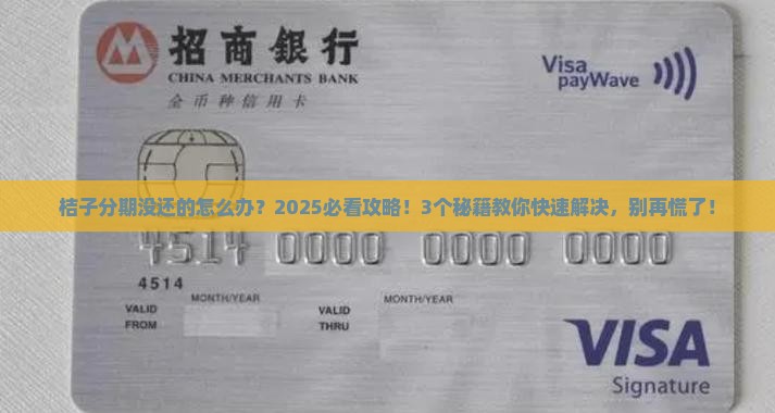 桔子分期没还的如何处理
