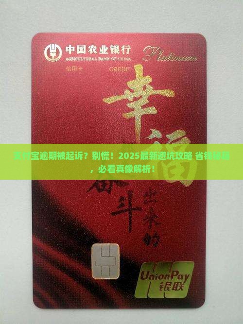 支付宝逾期起诉会有什么后果