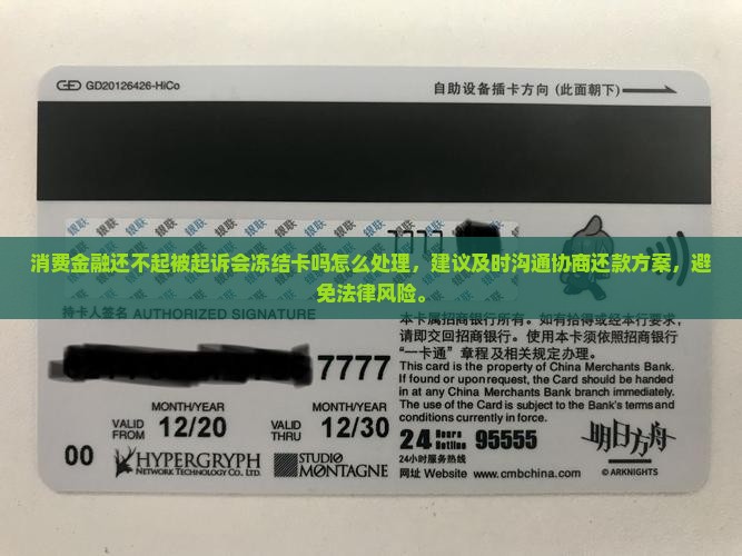 消费金融还不起被起诉会冻结卡吗怎么处理