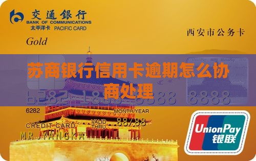 苏商银行信用卡逾期怎么处理