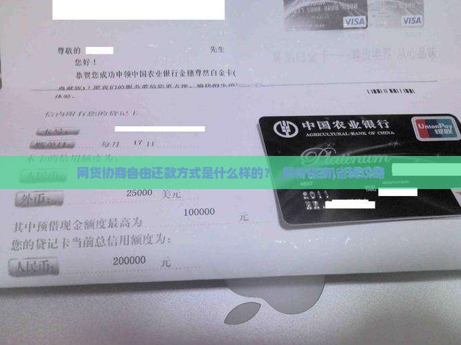 网贷协商自由还款方式是什么样的