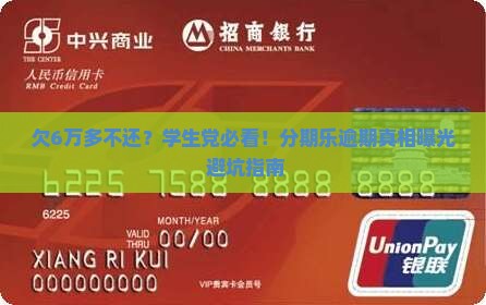 分期乐欠6万多不还怎么办