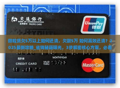 微粒贷欠5万以上如何还清