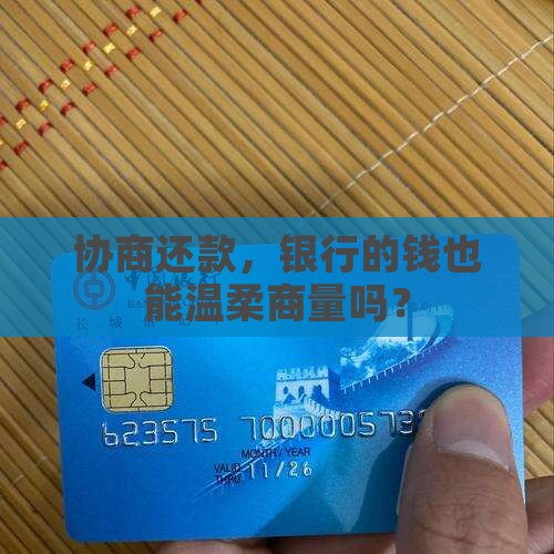 银行的钱可以协商还款吗