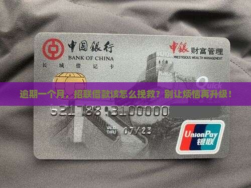 招联借款逾期一个月如何处理