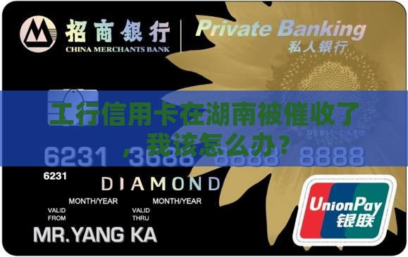 工行信用卡湖南催收如何处理