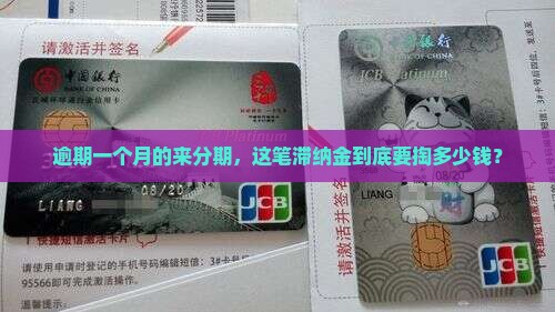 来分期逾期一个月还需支付多少滞纳金