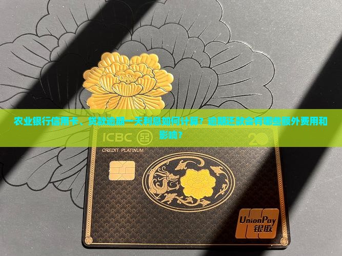 农业银行逾期一天利息多少