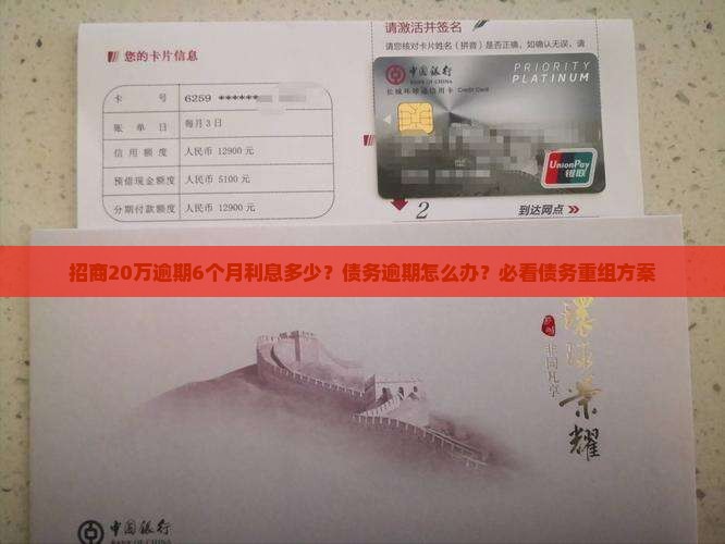 招商20万逾期6个月利息多少