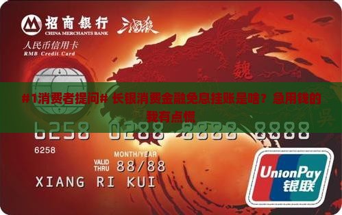 长银消费金融免息挂账什么意思呢