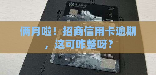 招商信用卡逾期俩月多了