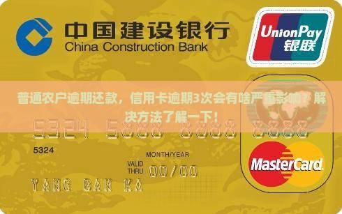 山西农合信用卡逾期还款后果严重吗