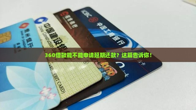 360借款如何协商延期还款