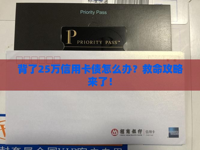 欠多家信用卡25万如何应对