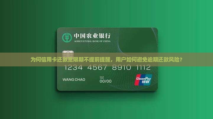 信用卡还款宽限期不提醒
