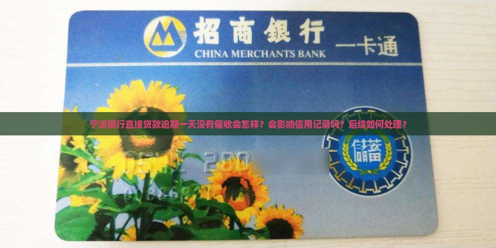 宁波银行直接贷款逾期一天没有催收会怎样处理