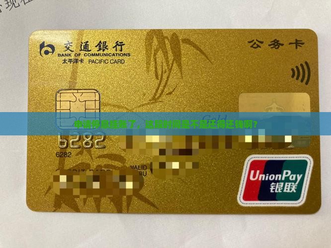 申请停息挂账期间是否需要还钱