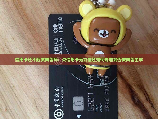 信用卡还不起就拘留吗