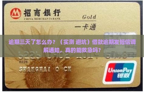借款逾期发短信调解通知