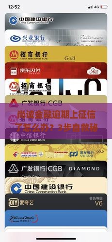 尚诚金融逾期上征信应该如何处理