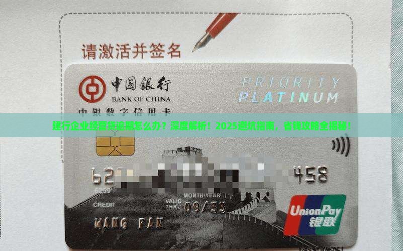 建行企业经营贷逾期怎么办
