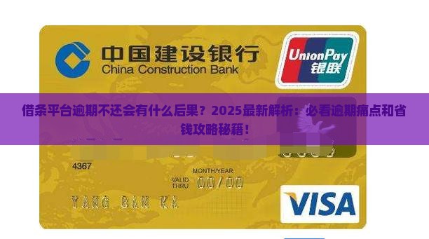 借条平台逾期不还会有什么后果