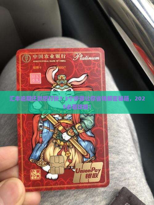 汇丰逾期打折还款操作步骤详解