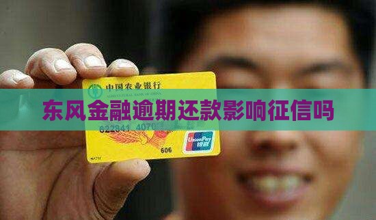 东风金融逾期还款影响征信吗