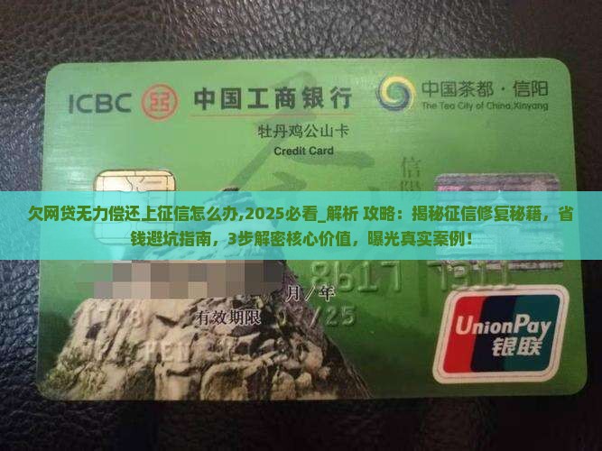 欠网贷无力偿还上征信怎么办