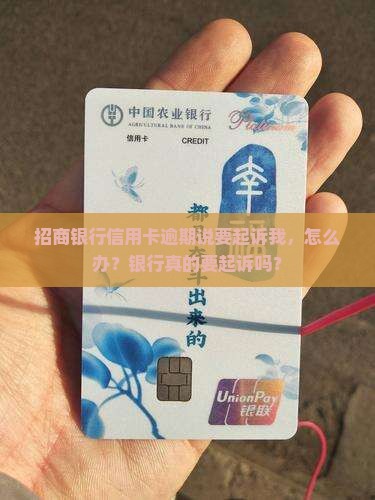 021招商银行说要起诉我怎么办