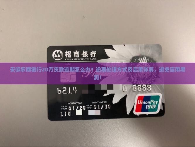 安徽农商银行20万贷款逾期处理方式及后果