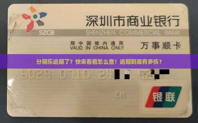 分期乐逾期次数查询方法及逾期影响分析