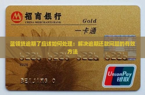 蓝领贷逾期了应该如何处理