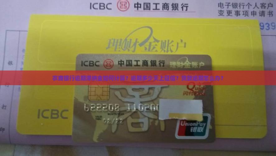 农商银行逾期滞纳金如何计算
