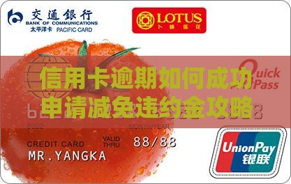 信用卡逾期申请免息免违约金攻略