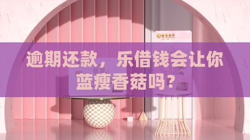 乐借钱逾期会有什么后果