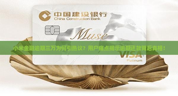 小米金融逾期三万