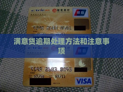 满意贷逾期处理方法和注意事项